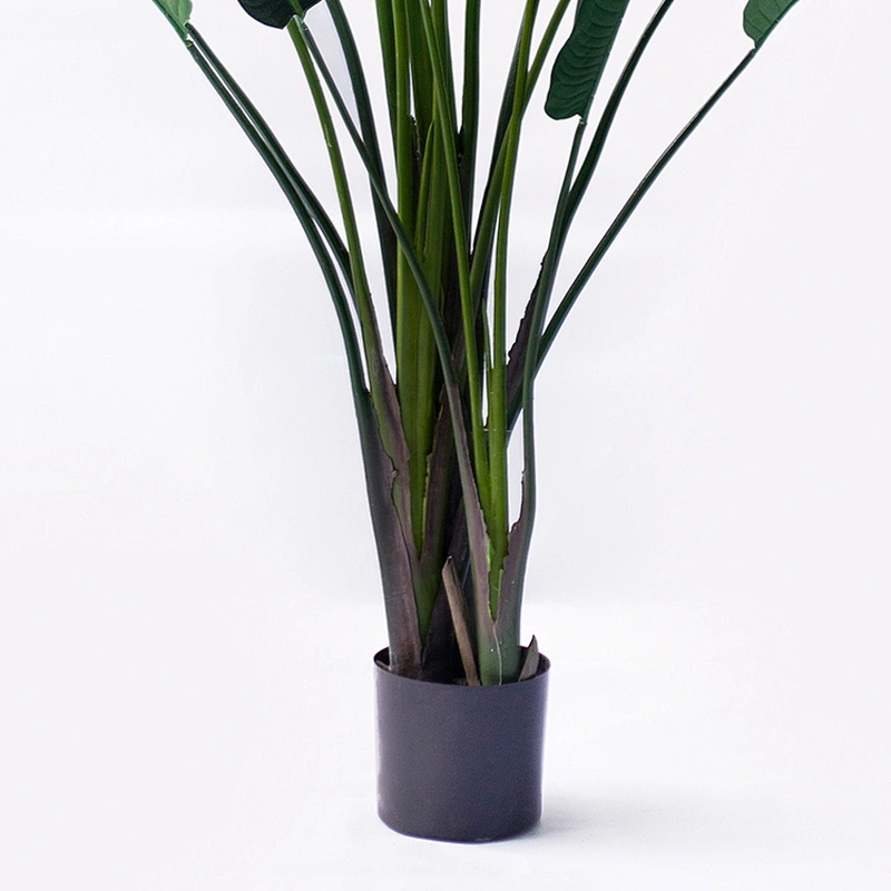 Green Plant Wall Hanging Artificial Banana Leaf Tree Suppliers Nordic Banana Plant Tree
