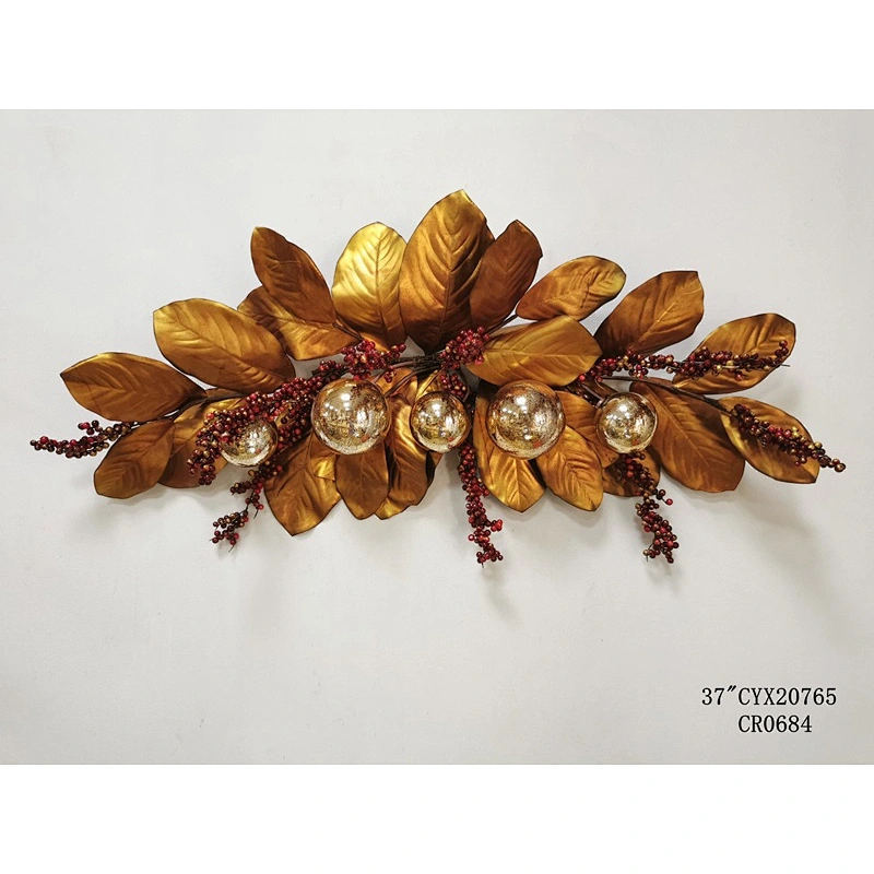 Customized door Decoration Artificial Flowers Decorative garland Artificial flower wreath Christmas decorations pick swag