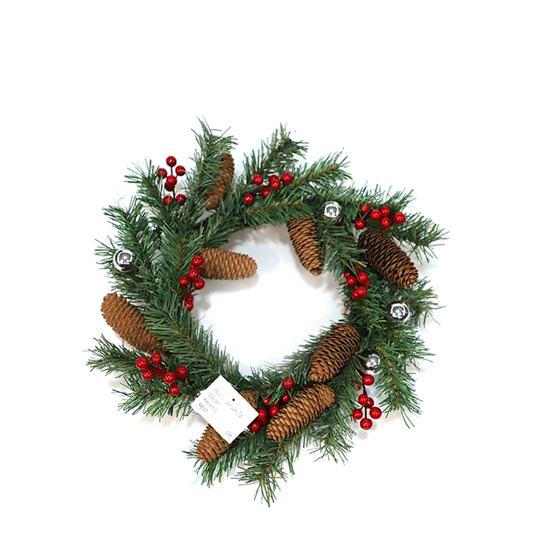 China Suppliers Hot Selling Eco Friendly Nordic Christmas Home Floral Wreath For Decoration