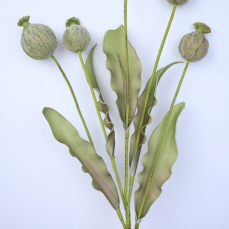 Real Touch Big Foam Plant Seasonal Flora Foam Flowers Wedding Bouquet Foam Plant With Stem