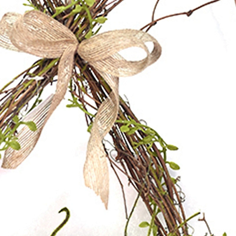 Real Touch Hand Wrapped Spring Floral Decorations Wreaths Artificial Decorative Wreaths
