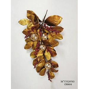 Customized door Decoration Artificial Flowers Decorative garland Artificial flower wreath Christmas decorations pick swag