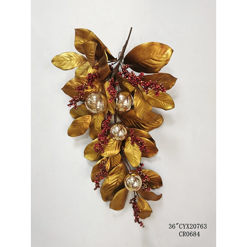 Customized door Decoration Artificial Flowers Decorative garland Artificial flower wreath Christmas decorations pick swag