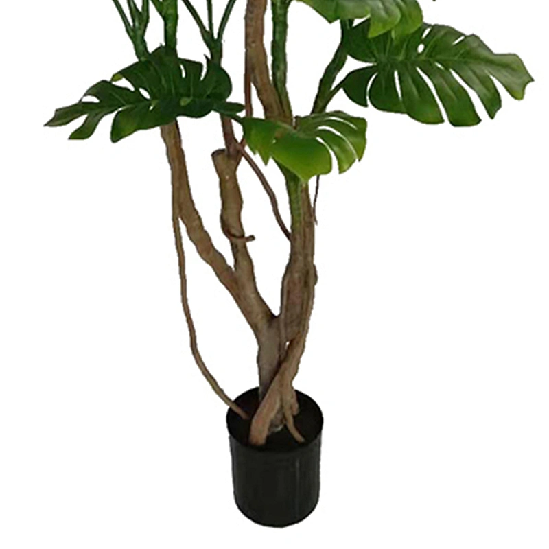 Home Interior Decoration  Artificial Monstera Obliqua Preserved Quality Small Monstera Leaves