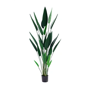 Furniture Decoration wholesale beautiful strelitzia artificial strelitzia plant Bonsai In The Living Room