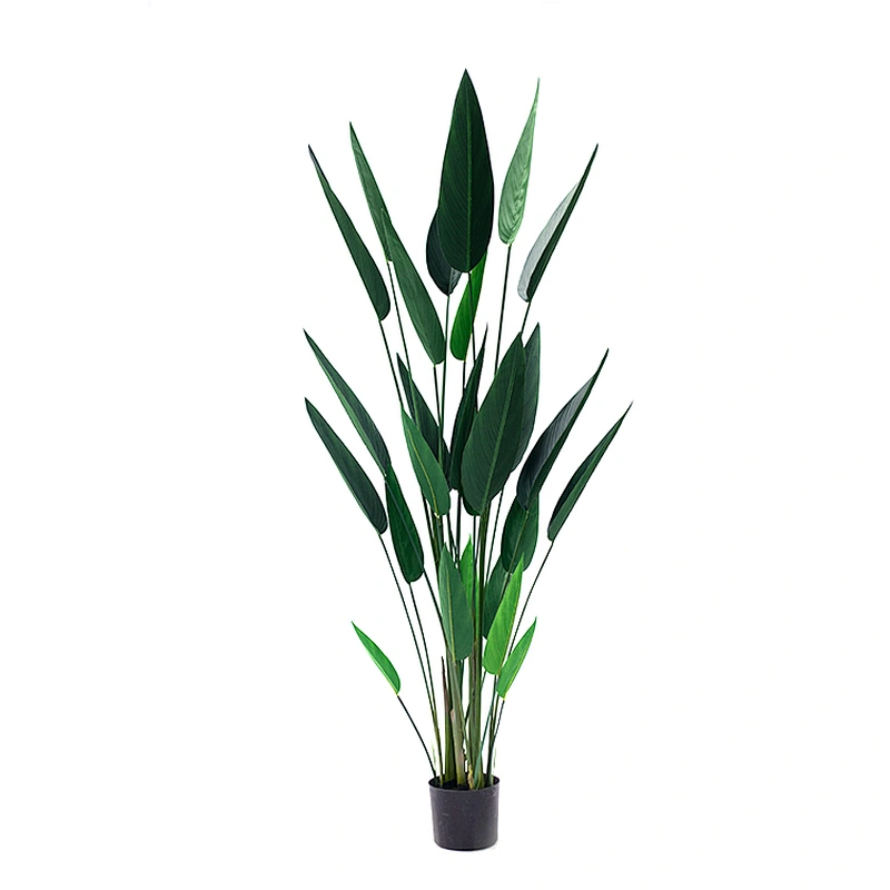 Furniture Decoration wholesale beautiful strelitzia artificial strelitzia plant Bonsai In The Living Room