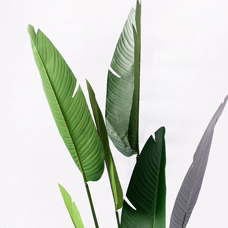Green Plant Wall Hanging Artificial Banana Leaf Tree Suppliers Nordic Banana Plant Tree