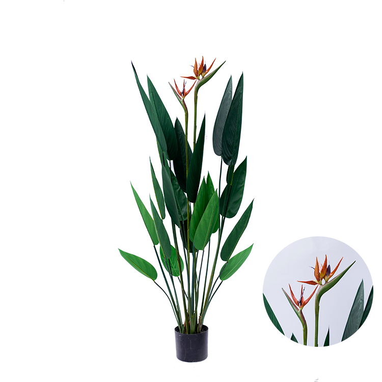 Wholesale Cheap Home Decoration bird of paradise artificial plant bird of paradise flower