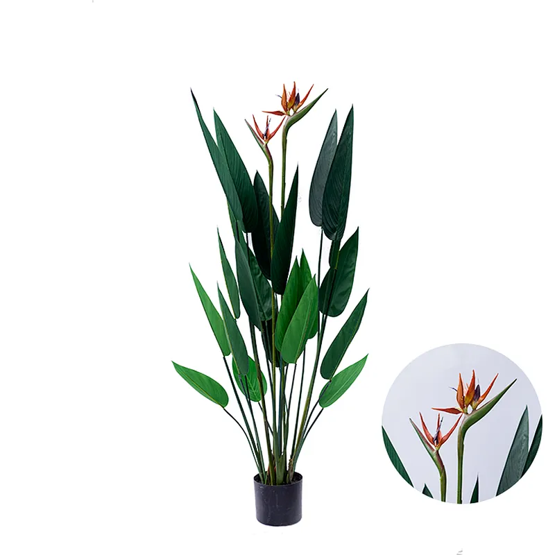 Wholesale Cheap Home Decoration bird of paradise artificial plant bird of paradise flower