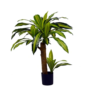 Best Quality Real Touch Garden Decorate Artificial Dracana Tree For Sale