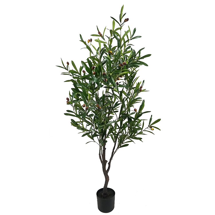 Wholesale High-quality Oliver Tree Real Touch Artificial Greenery Oliver Tree For Wedding And Home Decoration