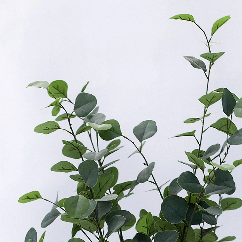 Most Popular real touch artificial greenery eucalyptus seeds tree artificial eucalyptus plant for sale