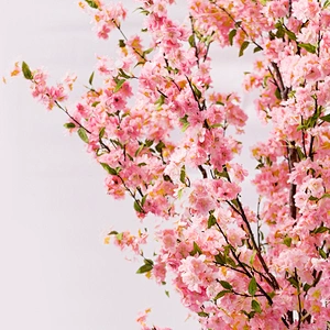 Home Office Large Outdoor Artificial Blossom Tree Eco-Friendly Cherry Blossom Trees