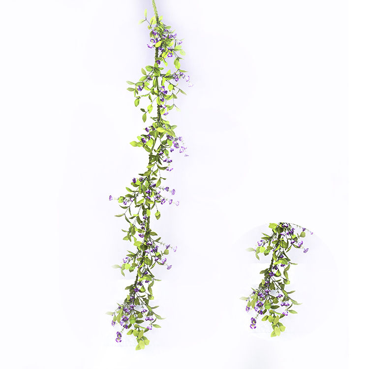 Hand Wrapped artificial Spring Floral garland home decoration Spring Garland plant
