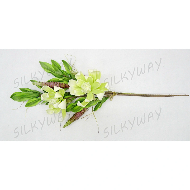 Hot sale Festival Items Real Touch Seasonal Flora Artificial Foam Flowers For Home Wedding