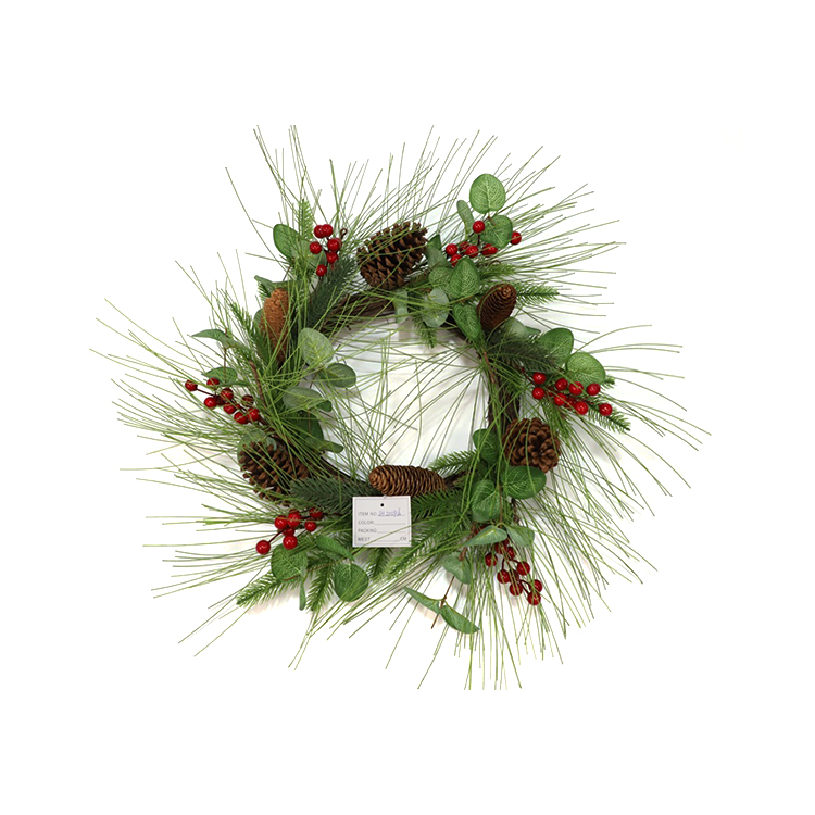 Factory Direct Price Indoor Holiday Party Decoration Diy Christmas Wreath