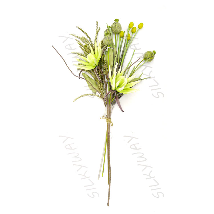 Wholesale Home Decoration Artificial Flower Garden Planting Foam Flower For Sale
