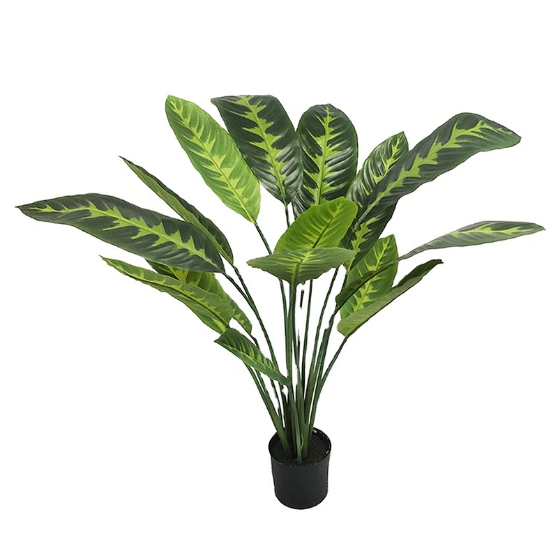 Professional Artificial Velvet Plant Simulated Green Planting Simulation Leaf Velvet Plants