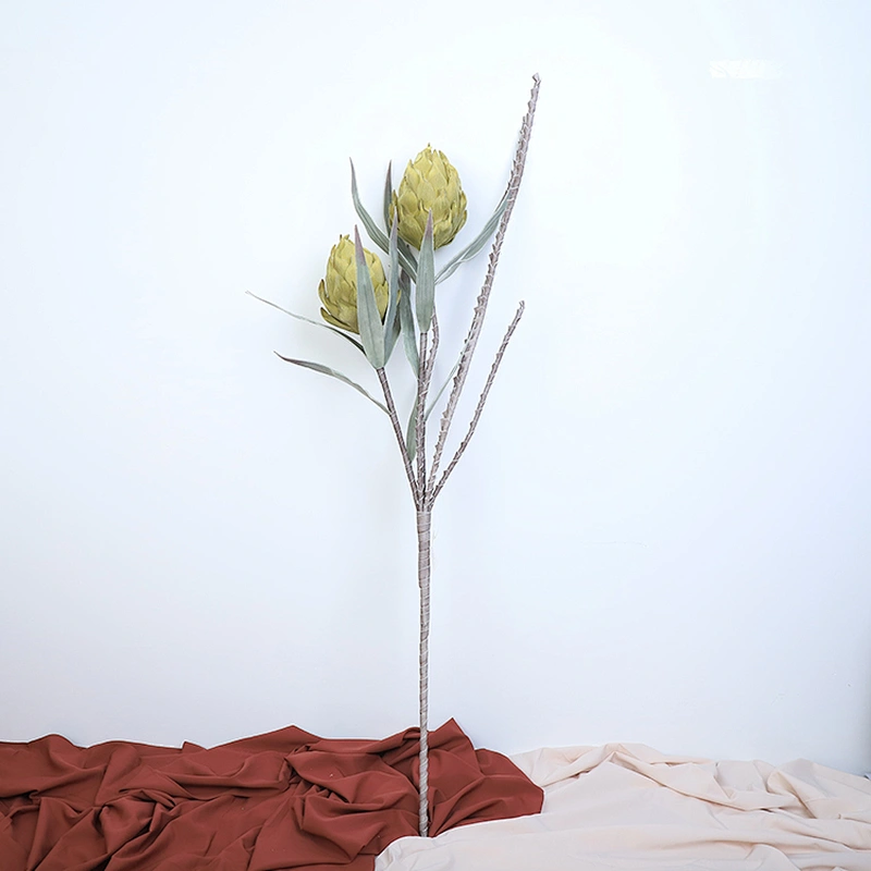 Home decoration Wedding Bouquet Artificial Flower Seasonal Floral Handy Carfts Foam Plant