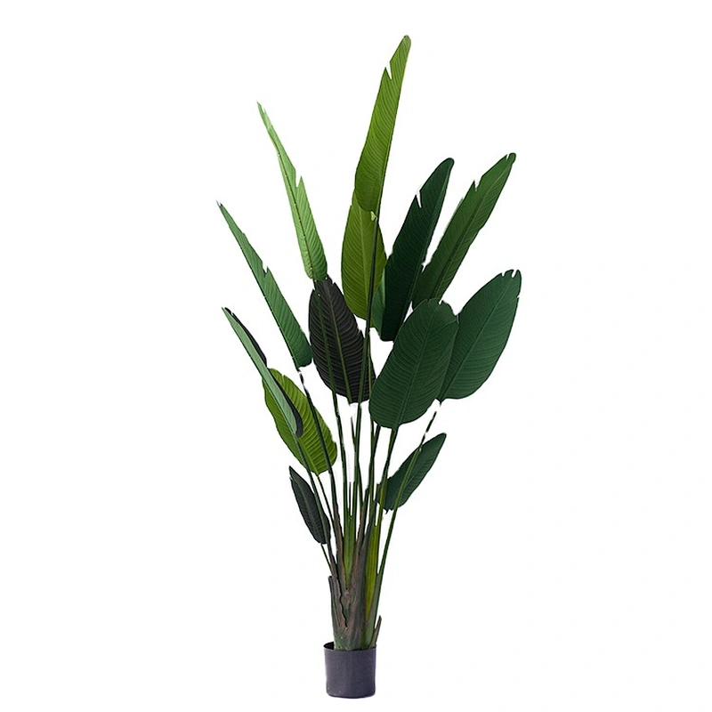 Best Selling Decorative Plant Banana Tree Indoor Artificial Greenery Traveller Banana Tree