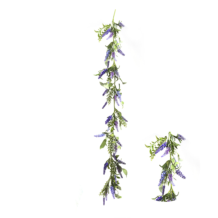 personalized Lavender with Ivy leaves Spring garland Handy Carfts Real Touch Garland