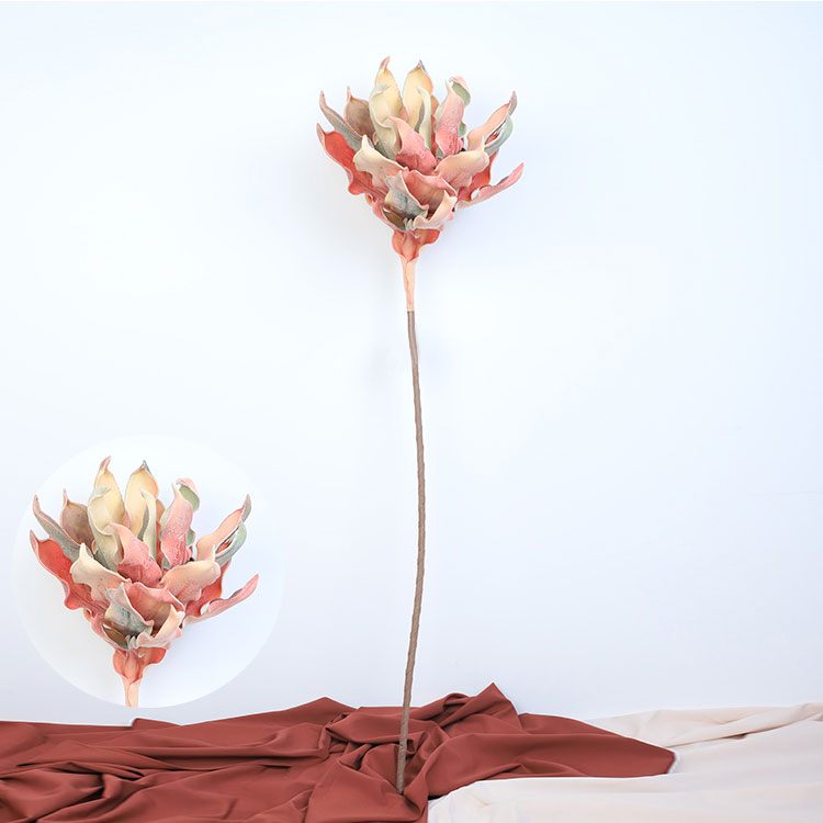 Popular Vivid Customized foam flowers manufacturing plant big foam flowers for plants