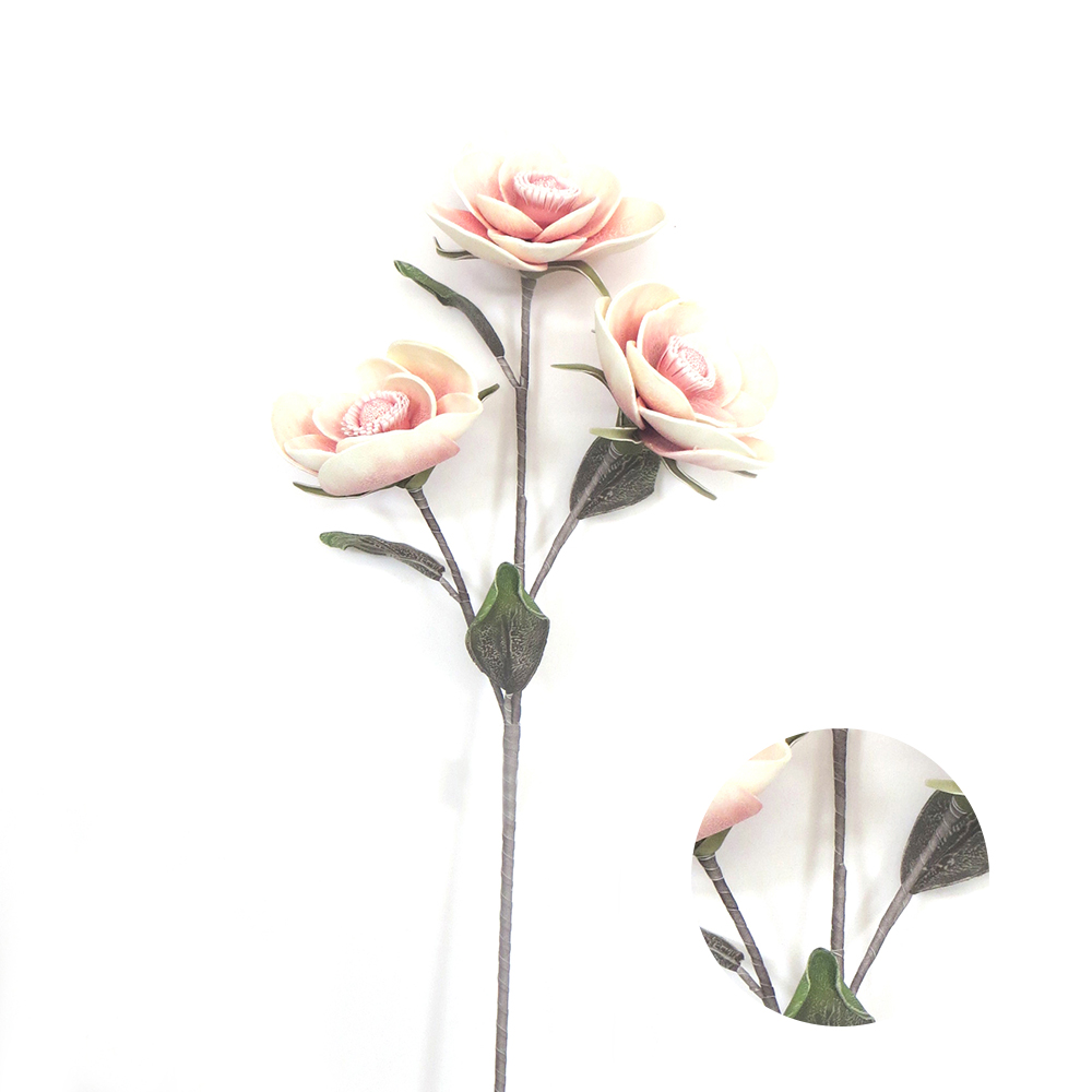 Wholesale Real Touch Bulk Foam Flowers Popular Arts And Crafts Artificial Foam Flowers