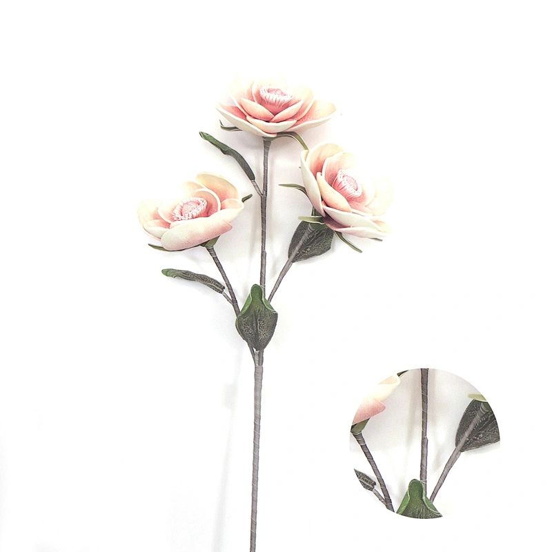 Wholesale Real Touch Bulk Foam Flowers Popular Arts And Crafts Artificial Foam Flowers
