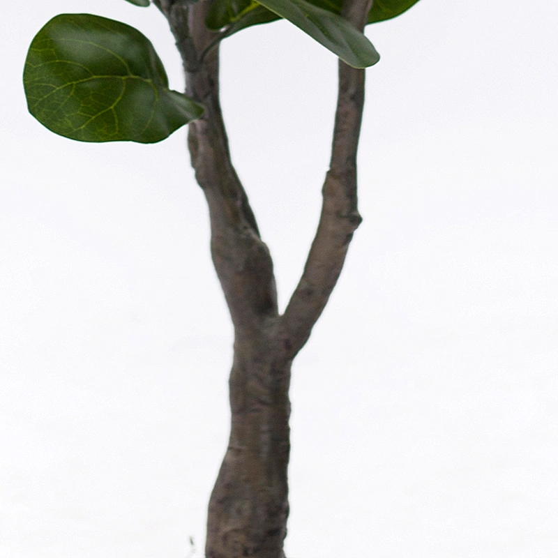Tall Realistic Fiddle Fig Leaf Tree Decor Indoor Outdoor Home Office Fiddle Tree
