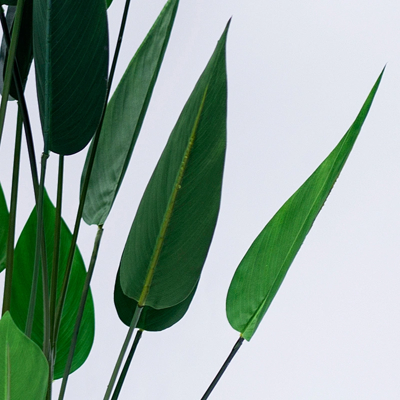 hot sale beautiful artificial strelitzia decoration indoor display artificial strelitzia plant