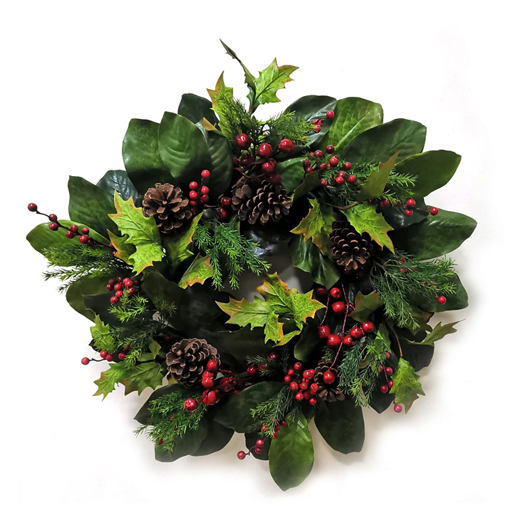 Hot Selling Hanger Wall Window Indoor Wreath For Wedding Home Christmas Decoration