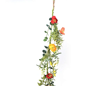 Wild Flower artifical plant Garland home decoration artificial plant Carnation Garland