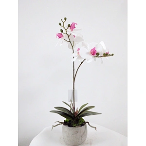 wholesale home indoor decoration wedding artificial orchid flowers 3D printing orchid decoration artificial orchid plant
