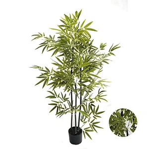 Quickly Delivery  Office Garden Artificial Bamboo Tree Plants Decoration Artificial Bamboo Tree For Home