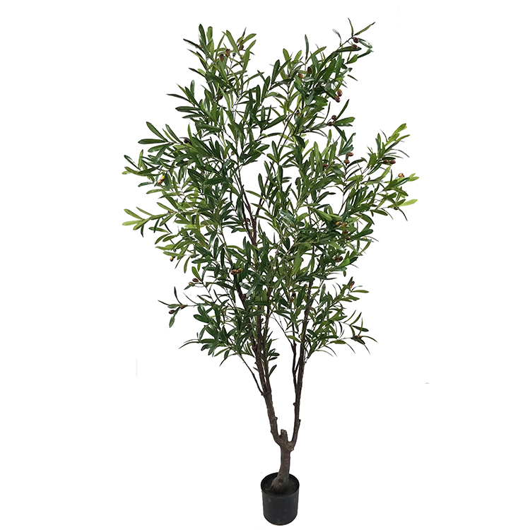 Most Popular Floor-to-ceiling Artificial Oliver Plants Home Bonsai Tree Oliver Tree In The Living Room