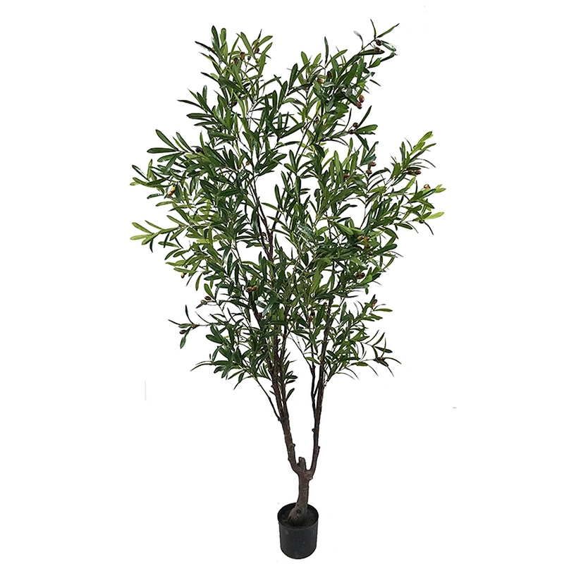 Most Popular Floor-to-ceiling Artificial Oliver Plants Home Bonsai Tree Oliver Tree In The Living Room