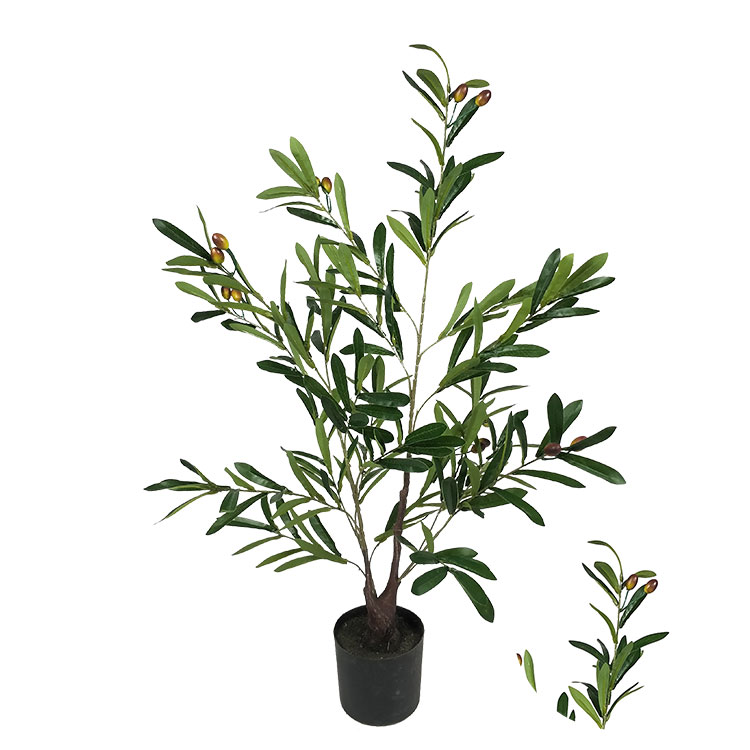 Factory Wholesale Price Artificial Oliver Tree Artificial Tree Oliver Decoration For Home