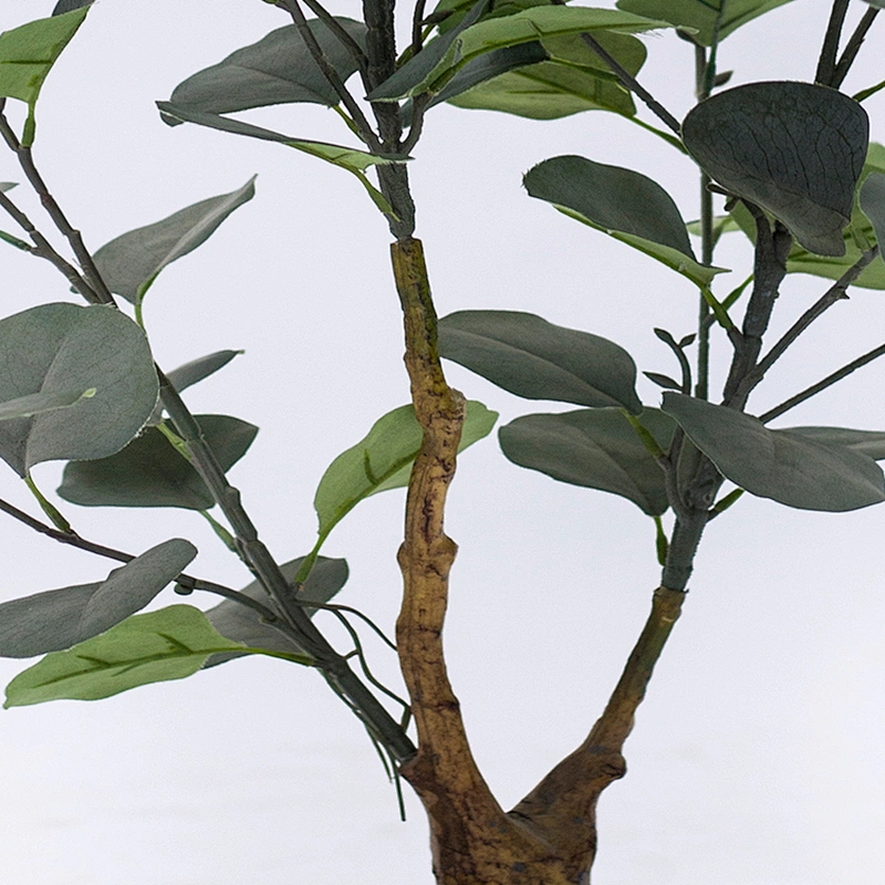 Most Popular new dusty artificial plant plastic eucalyptus tree artificial greenery eucalyptus tree plant