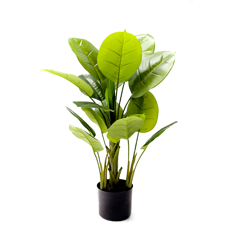 Factory Make Artificial Scindapsus Aureus Leaves Plants Bonsai Scindapsus Aureus Trees For Wedding Decoration