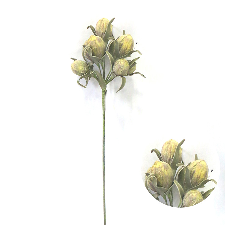 Real Touch gifts and decorations foam flowers artificial plant foam flowers with stem