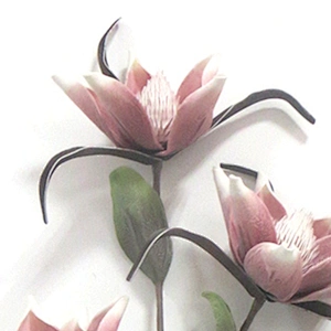 Festival Items Used Manufacturing Foam Plant Handy Carfts Wedding Foam Flowers With Stem