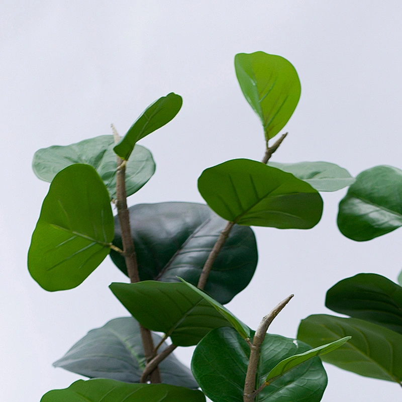 Hot Sales Indoor Display Simulation Hawaii Trees Floor-to-ceiling Artificial Plants In The Living Room