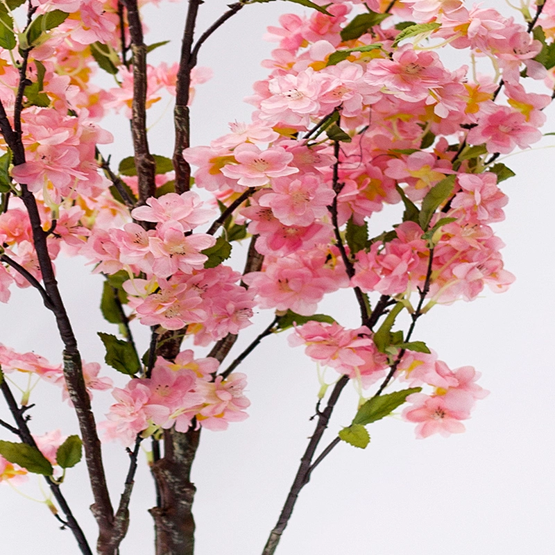 Outdoor Good Quality Artificial Indoor Cherry Blossom Tree Red Cherry Blossom Tree
