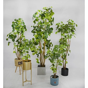 Factory Direct Sale Good Quality Custom Logo Different Types Green Artificial Leaves, New Design Artificial Leaves