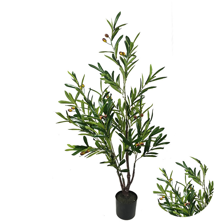 Hot Sale Good Quality Artificial Oliver Trees And Plants Oliver Tree  Faux Ornament Tree
