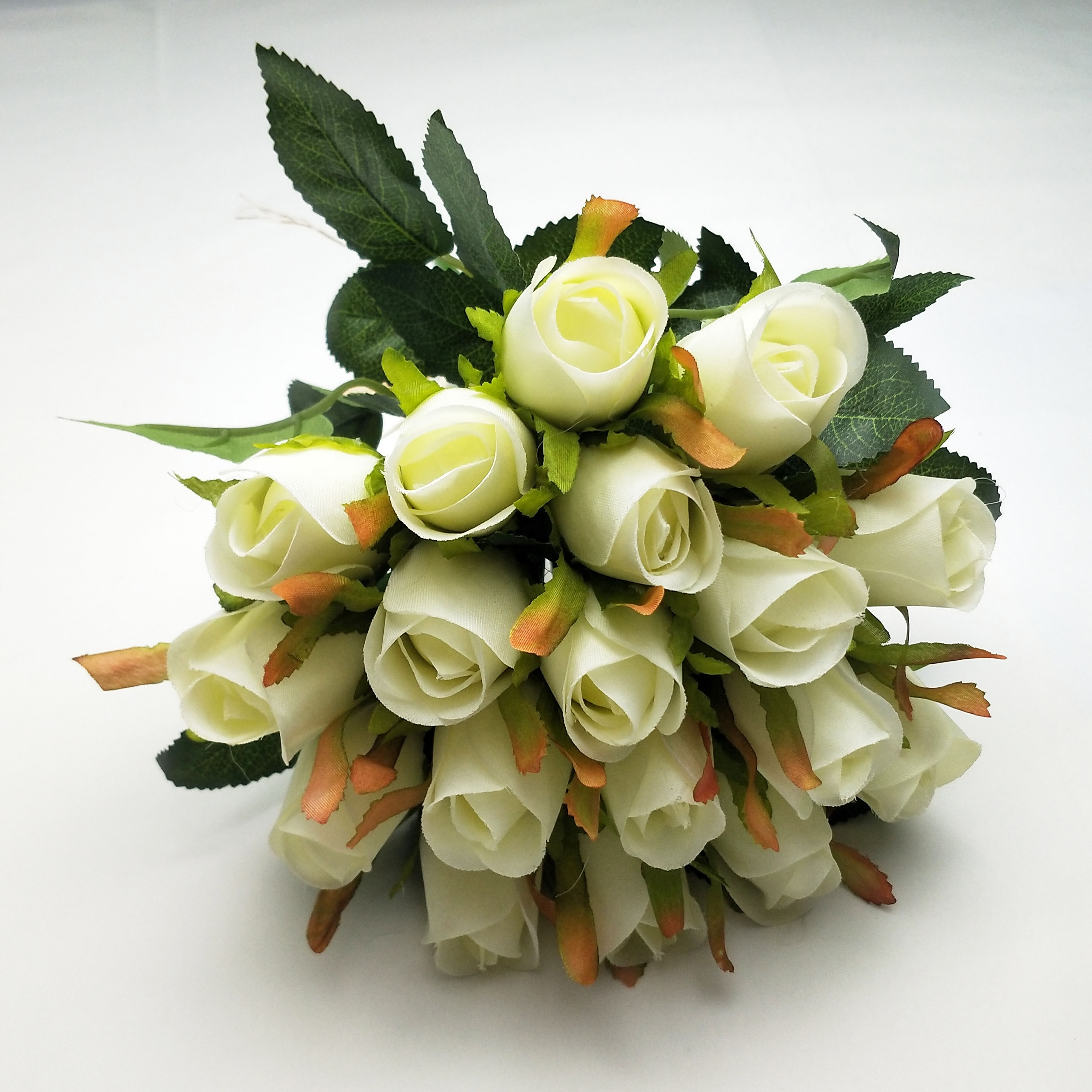 SILKYWAY ROSE BUSH ARTIFICIAL FLOWER 1002-HB-18T