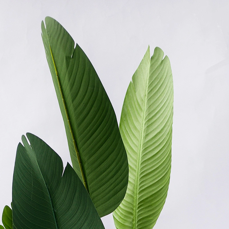 Plastic Tree Plant Decor Artificial Banana Tree Wedding Home Decorative Preserved Indoor Banana Tree