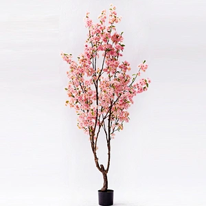 Wholesale Wedding Decoration Cherry Blossom Plant Artificial Cherry Blossom Tree For Home Decoration
