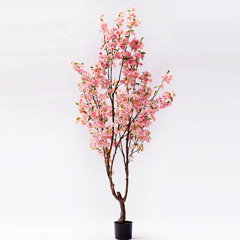 Wholesale Wedding Decoration Cherry Blossom Plant Artificial Cherry Blossom Tree For Home Decoration
