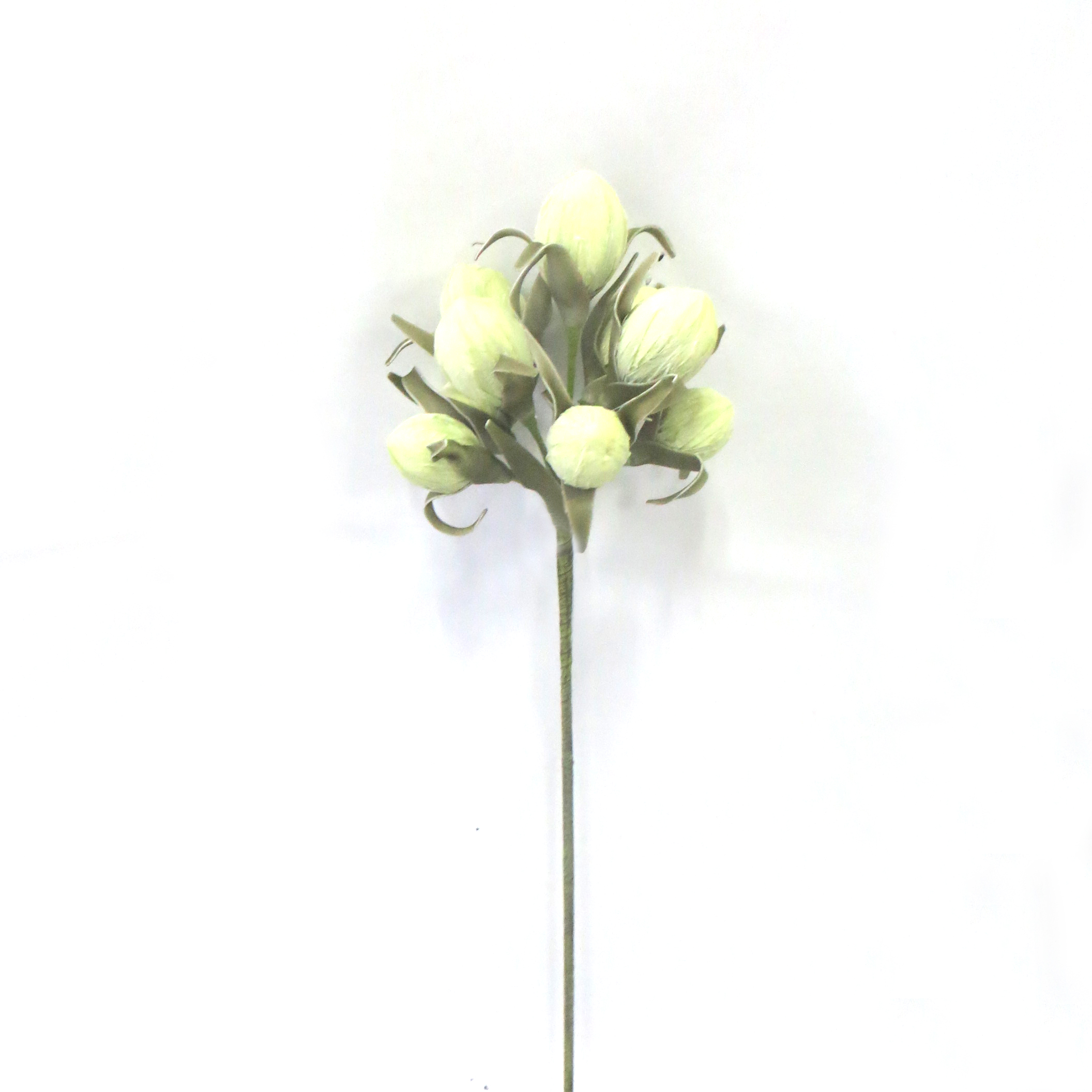 Customized atificial Colorful foam plant flowers decorative foam flowers wedding